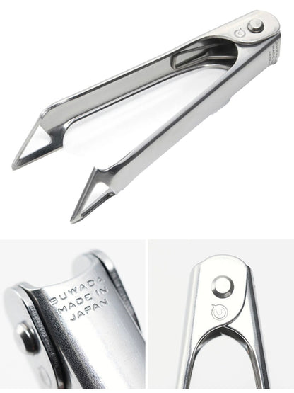 SUWADA Stainless Steel Fish Bone Tongs - Hand-Finished in Tsubame-Sanjo